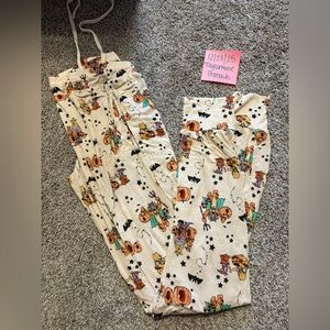 Charlie’s project little snuggles spooky Winnie the Pooh Halloween jogger PJ, S